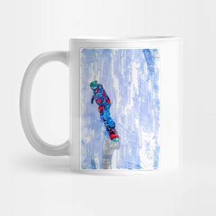 Snowboarder Freestyles Mug